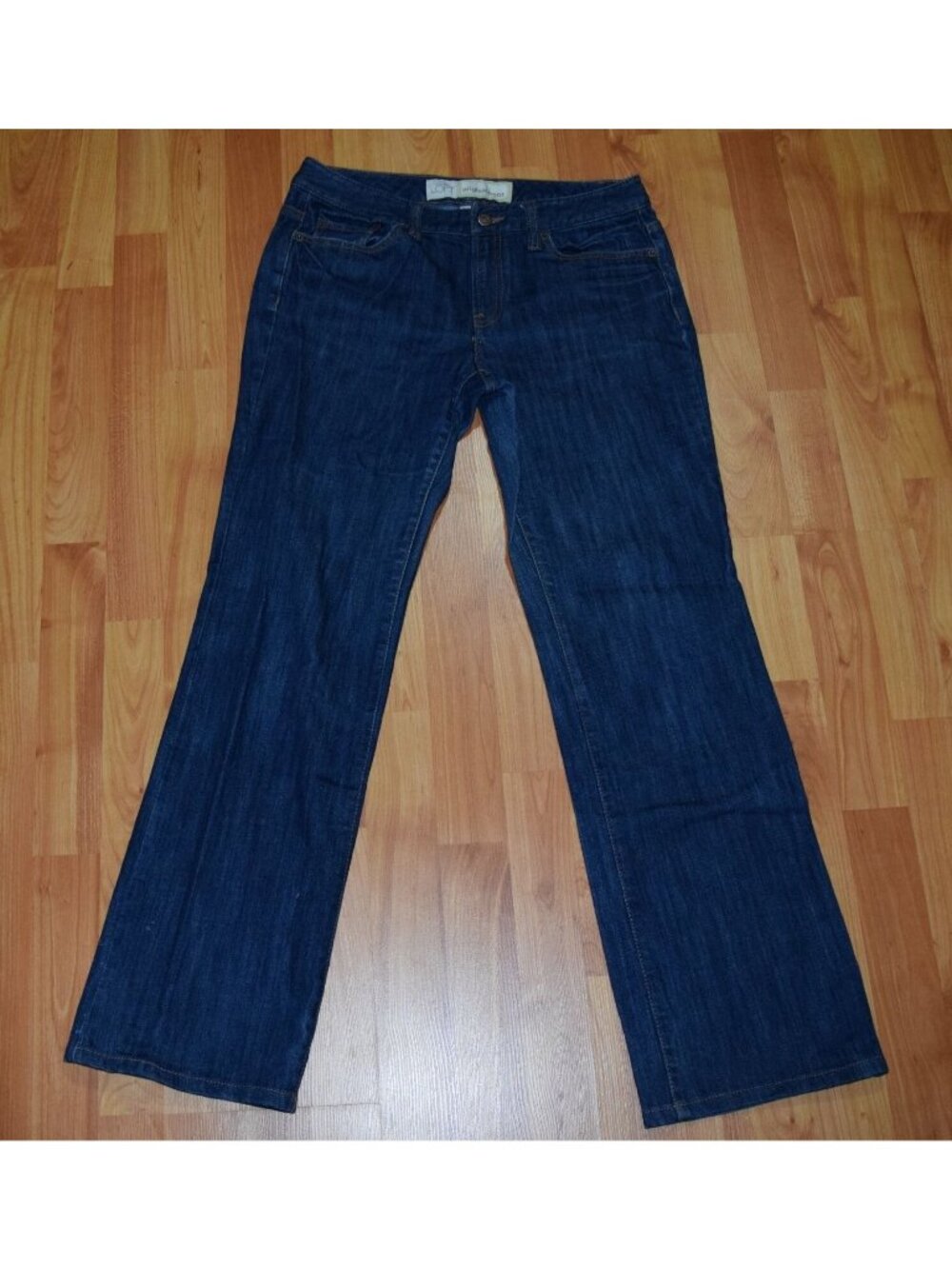 ANN TAYLOR LOFT ORIGINAL BOOT Women's sz 6 NICE Denim JEANS